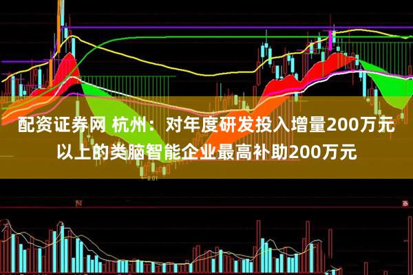配资证券网 杭州：对年度研发投入增量200万元以上的类脑智能企业最高补助200万元