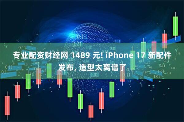 专业配资财经网 1489 元! iPhone 17 新配件发布, 造型太离谱了